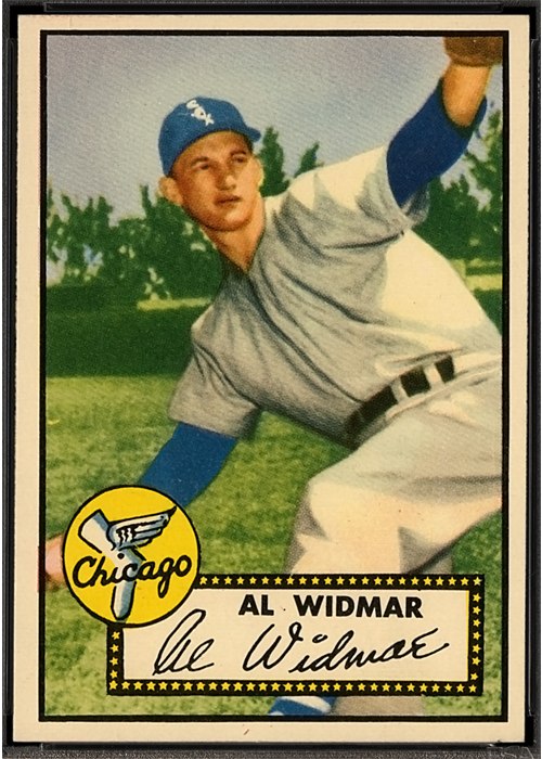 1952 Topps #133 Al Widmar