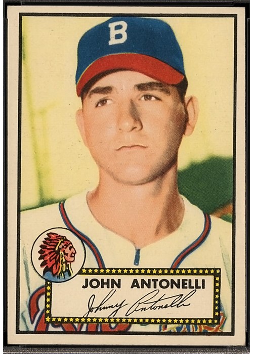 1952 Topps #140 John Antonelli (Johnny Antonelli)