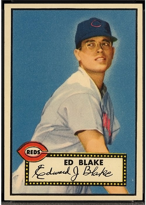 1952 Topps #144 Ed Blake