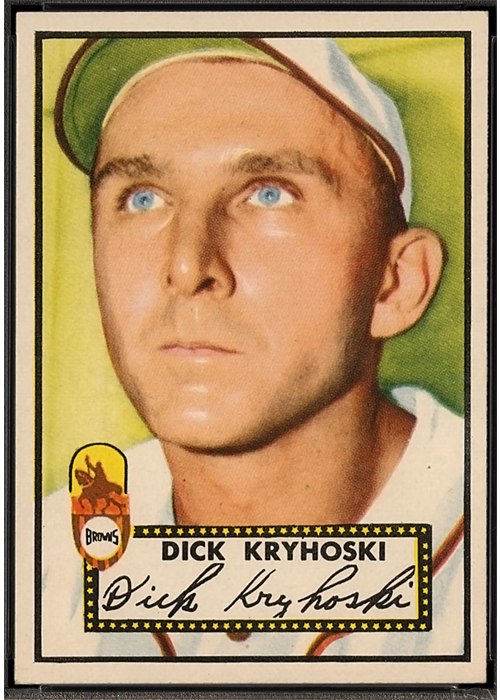 1952 Topps #149 Dick Kryhoski