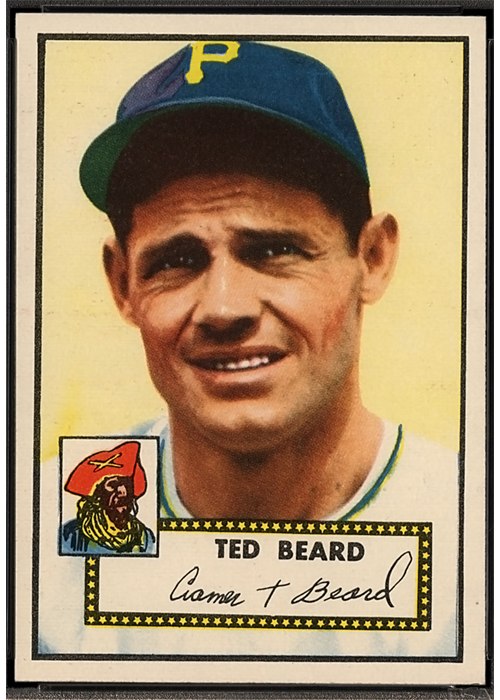 1952 Topps #150 Ted Beard