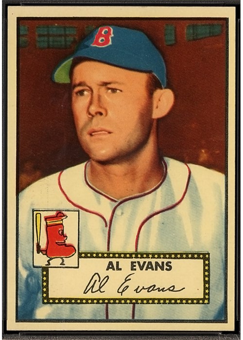 1952 Topps #152 Al Evans
