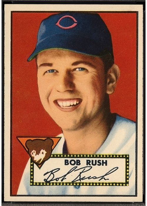 1952 Topps #153 Bob Rush