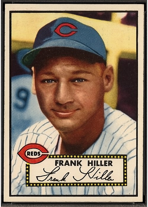 1952 Topps #156 Frank Hiller