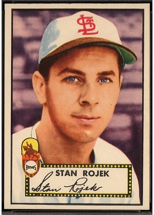 1952 Topps #163 Stan Rojek