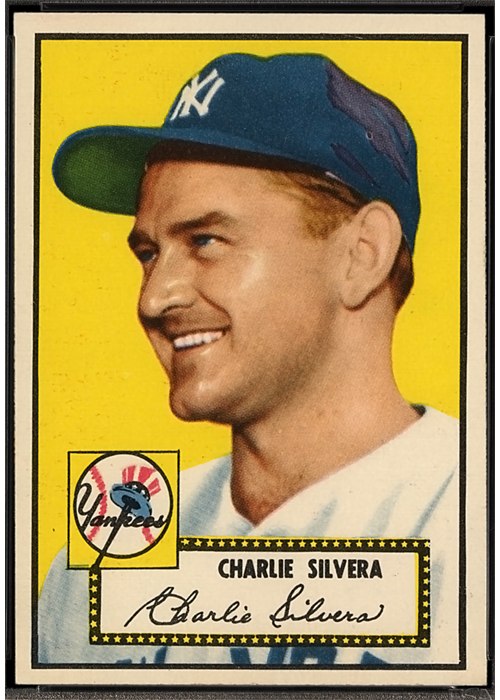 1952 Topps #168 Charlie Silvera