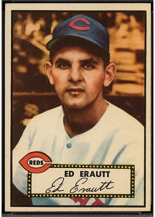 1952 Topps #171 Ed Erautt (Eddie Erautt)