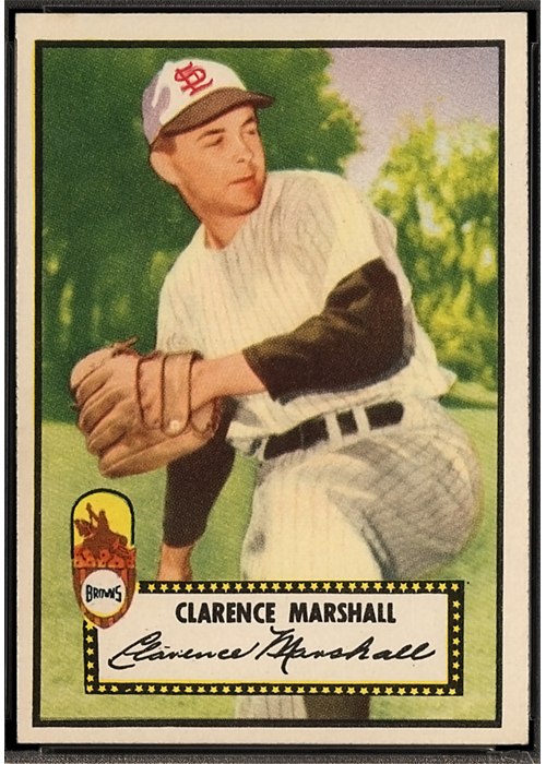 1952 Topps #174 Cuddles Marshall