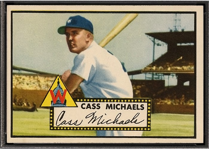 1952 Topps #178 Cass Michaels