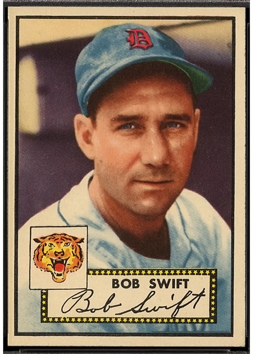 1952 Topps #181 Bob Swift