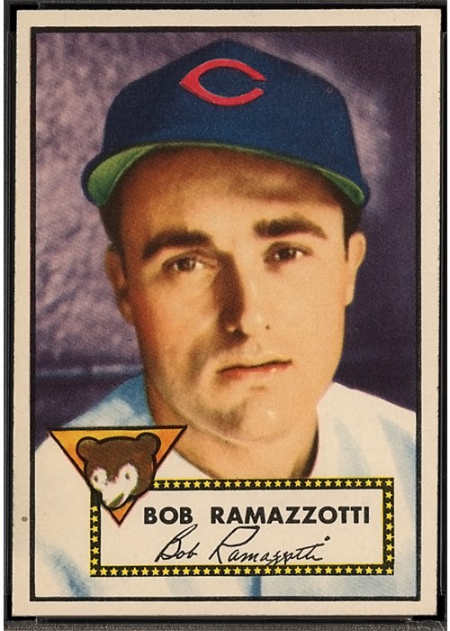 1952 Topps #184 Bob Ramazzotti