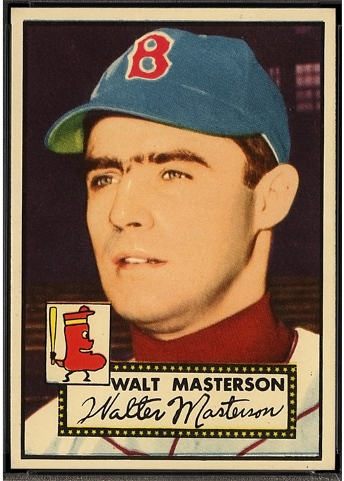 1952 Topps #186 Walt Masterson