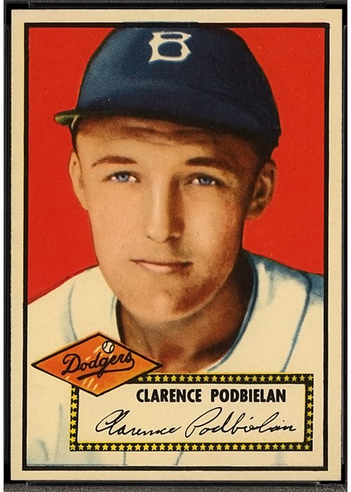 1952 Topps #188 Clarence Podbielan (Bud Podbielan)