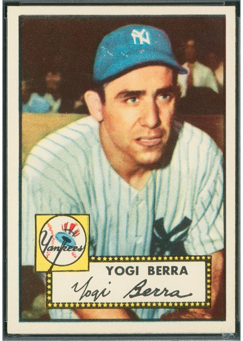 1952 Topps #191 Yogi Berra