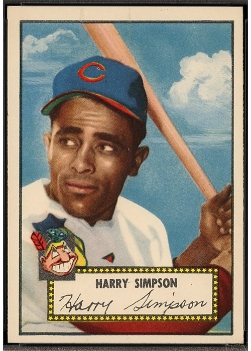 1952 Topps #193 Harry Simpson