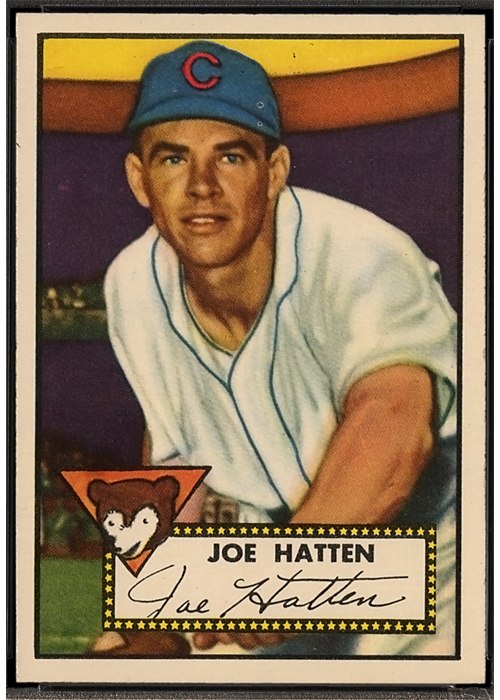 1952 Topps #194 Joe Hatten
