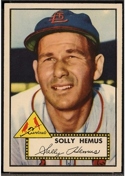 1952 Topps #196 Solly Hemus