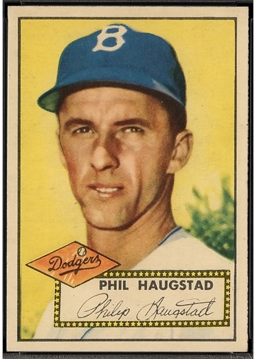 1952 Topps #198 Phil Haugstad