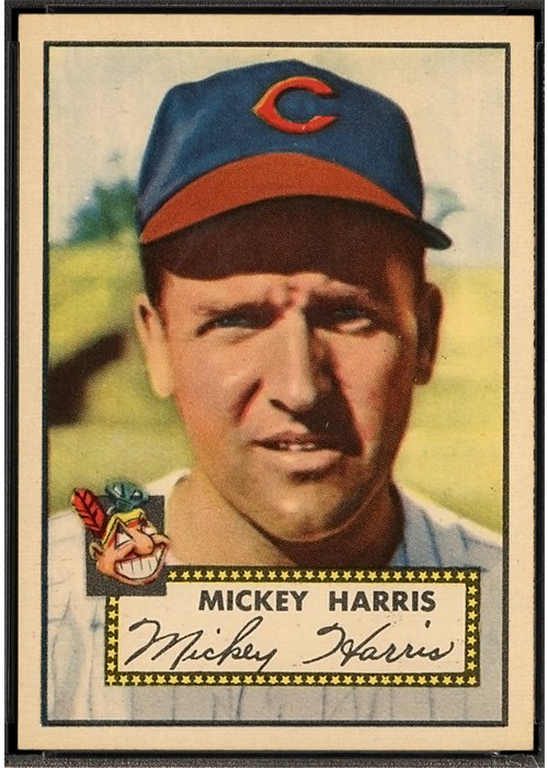 1952 Topps #207 Mickey Harris