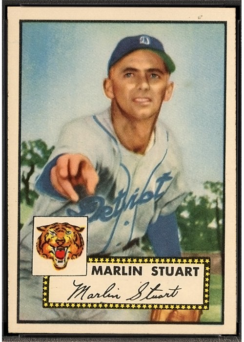 1952 Topps #208 Marlin Stuart