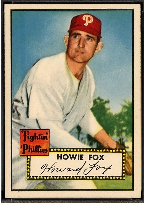 1952 Topps #209 Howie Fox