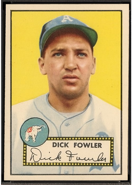 1952 Topps #210 Dick Fowler