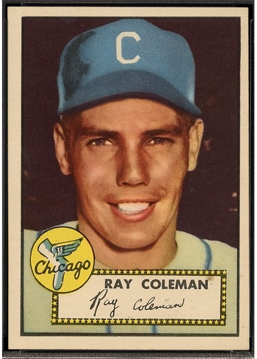 1952 Topps #211 Ray Coleman