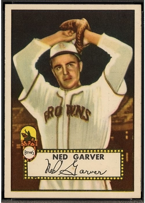 1952 Topps #212 Ned Garver