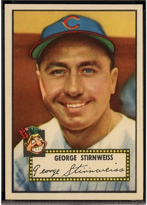 1952 Topps #217 George Stirnweiss (Snuffy Stirnweiss)