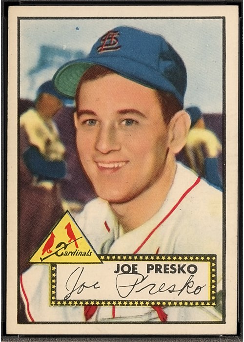 1952 Topps #220 Joe Presko