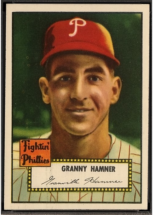 1952 Topps #221 Granny Hamner