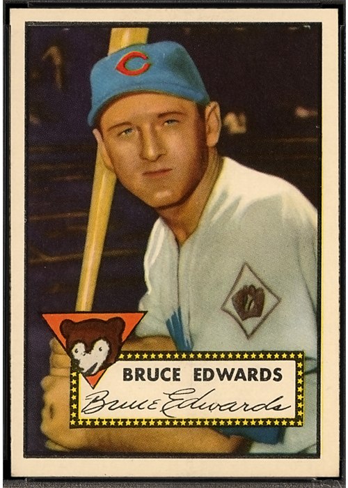 1952 Topps #224 Bruce Edwards
