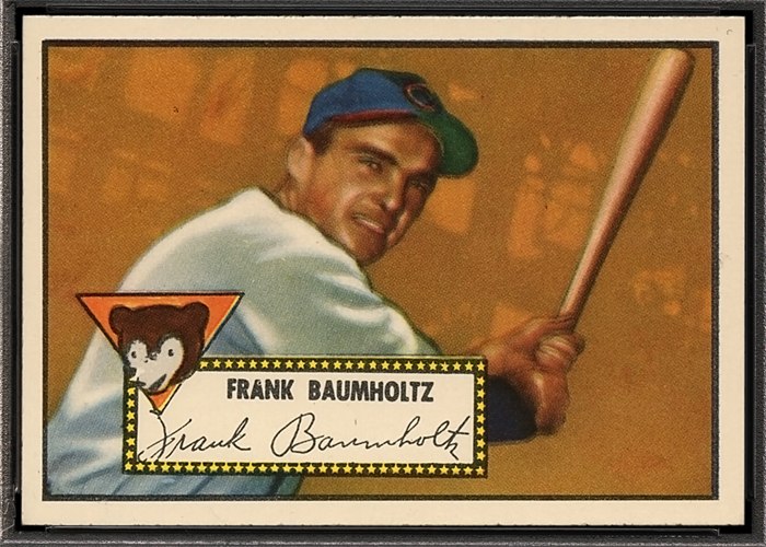 1952 Topps #225 Frank Baumholtz