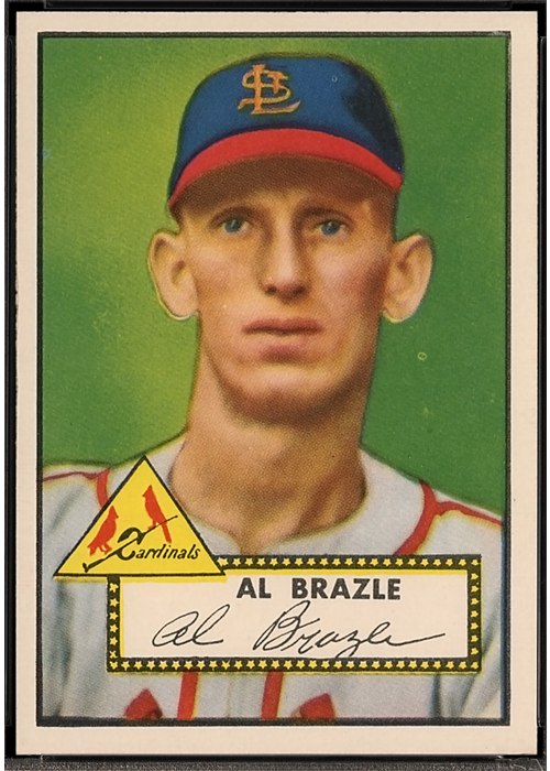 1952 Topps #228 Al Brazle
