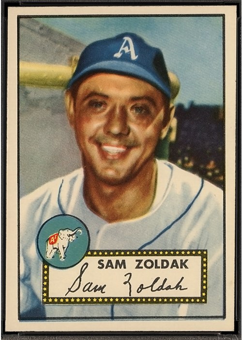 1952 Topps #231 Sam Zoldak