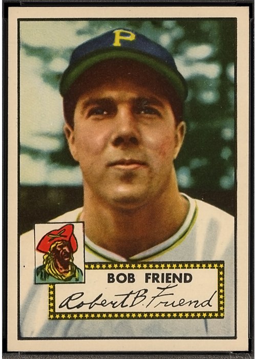 1952 Topps #233 Bob Friend