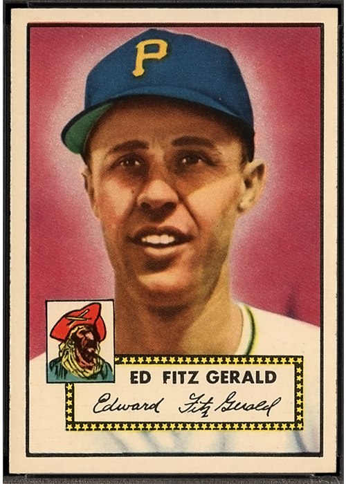 1952 Topps #236 Ed FitzGerald