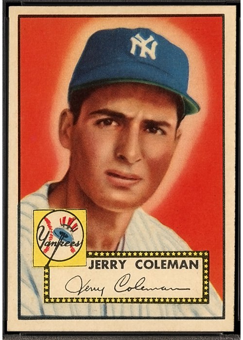 1952 Topps #237 Jerry Coleman