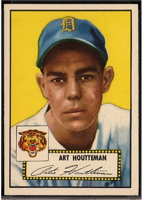 1952 Topps #238 Art Houtteman