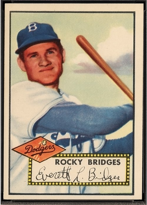 1952 Topps #239 Rocky Bridges