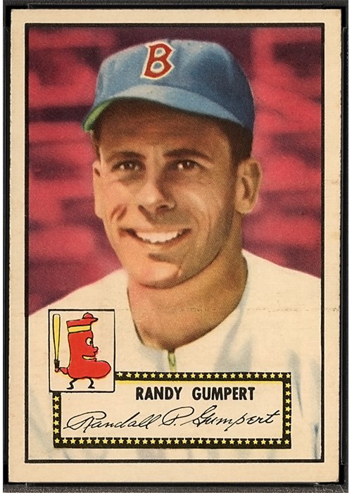 1952 Topps #247 Randy Gumpert