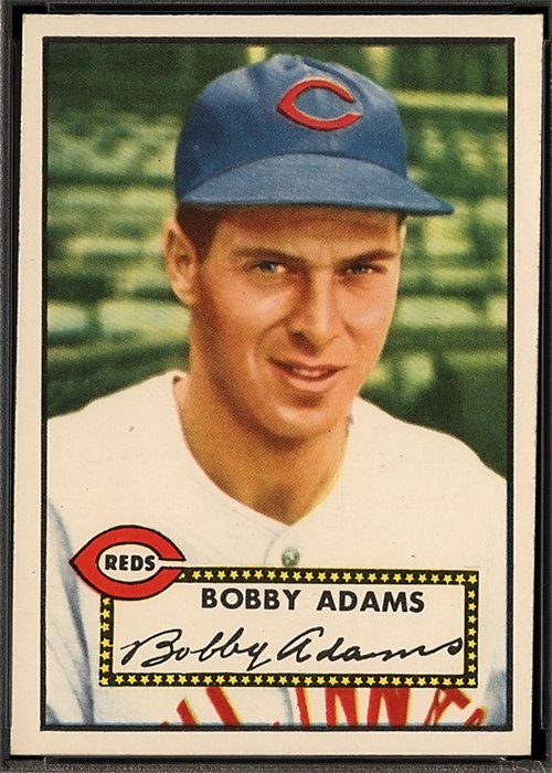 1952 Topps #249 Bobby Adams