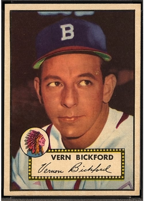 1952 Topps #252 Vern Bickford