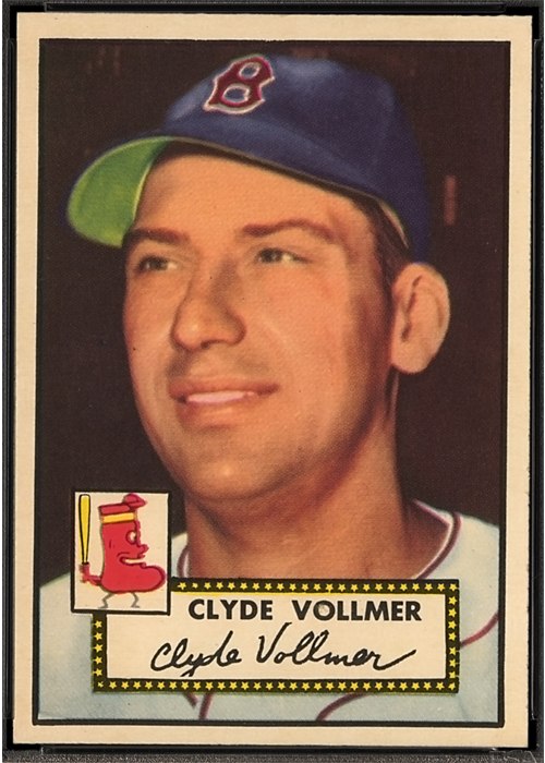 1952 Topps #255 Clyde Vollmer