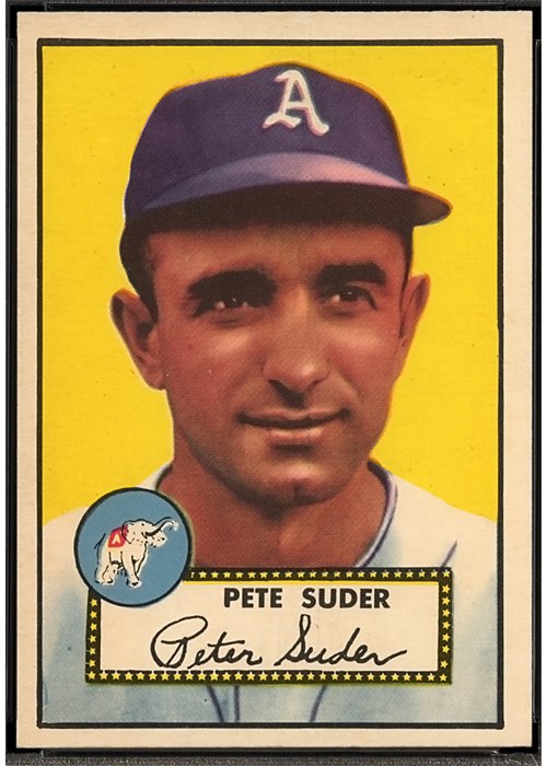 1952 Topps #256 Pete Suder