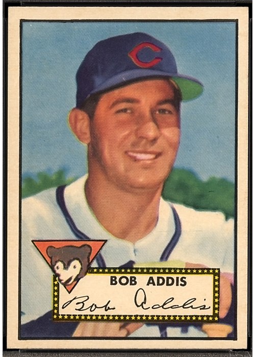 1952 Topps #259 Bob Addis