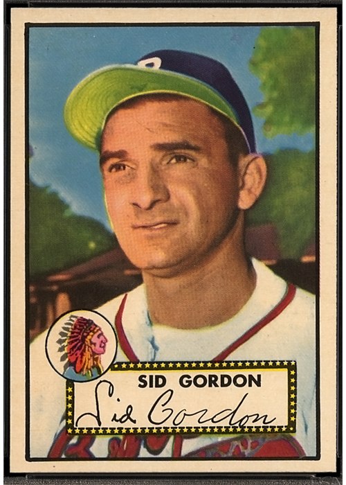 1952 Topps #267 Sid Gordon