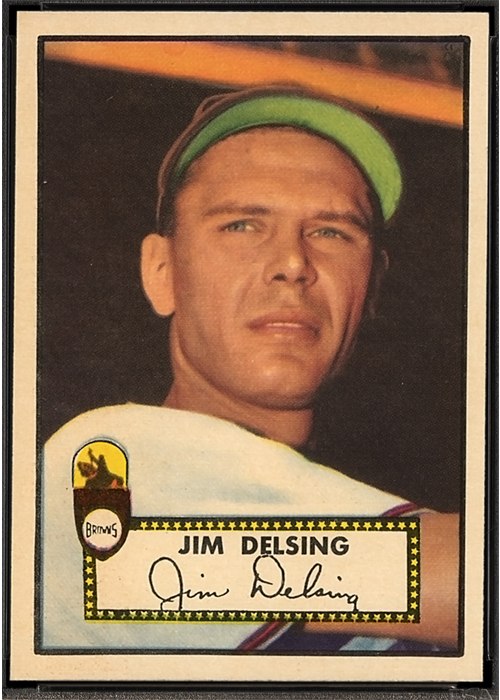 1952 Topps #271 Jim Delsing
