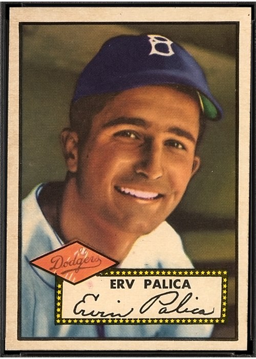 1952 Topps #273 Erv Palica