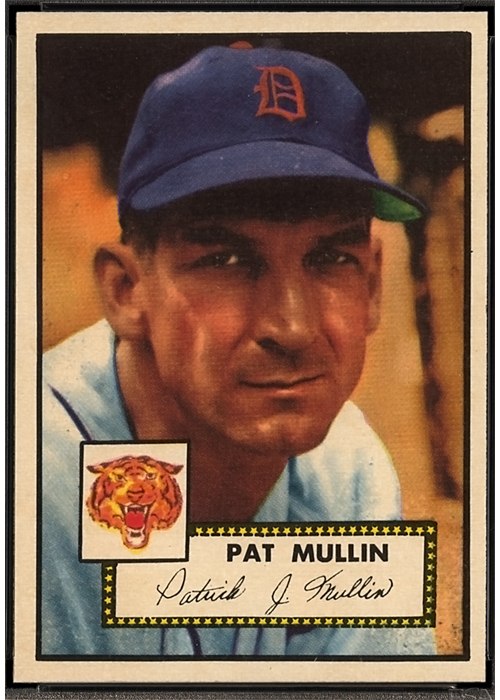 1952 Topps #275 Pat Mullin